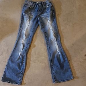 Destroyed Girl's Jeans-Sold